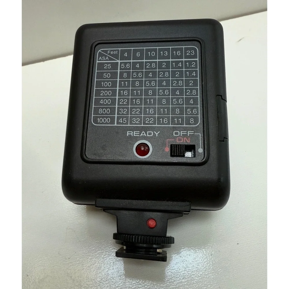 Kinetic Electronic Camera Flash Hot Shoe Mount External Flash for Film Cameras